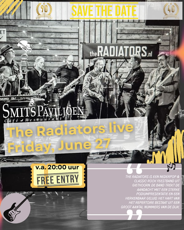 The Radiators Smit’s Paviljoen
